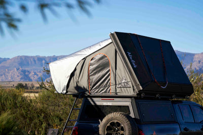 Alu-Cab Roof Tent "Family" for 4 People Black