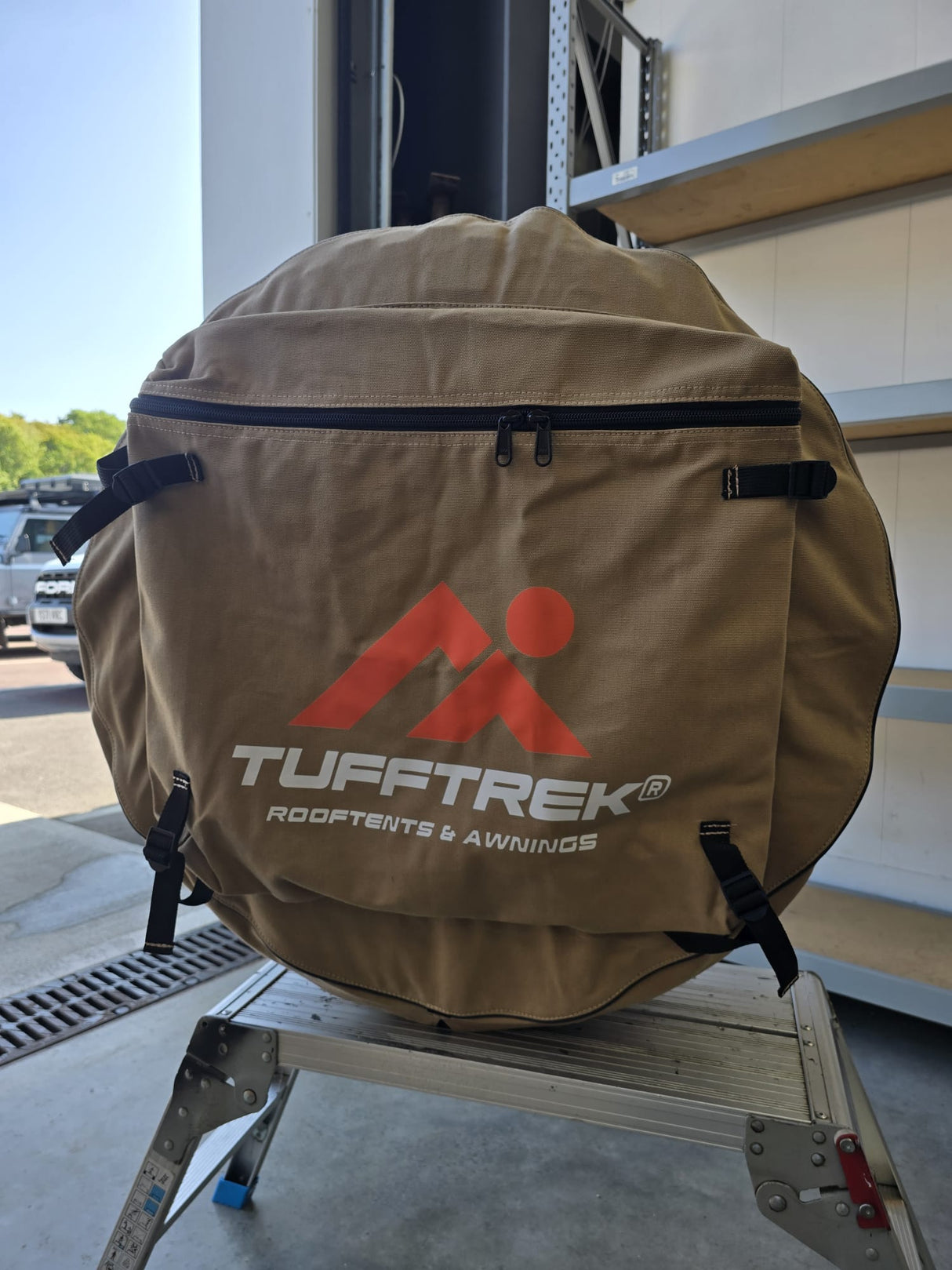 Tuff-Trek Wheel Cover 16" Khaki