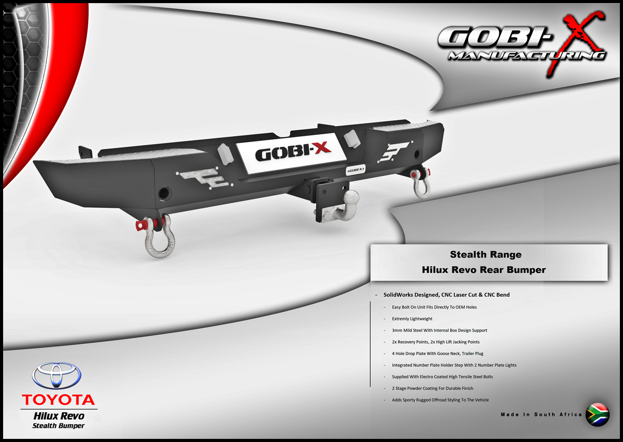 Gobi-X Stealth Bumper