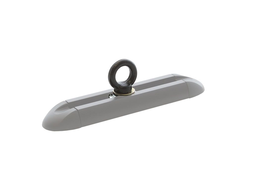 RRAC011 BLACK TIE DOWN RINGS MALE / EYE BOLTS - BY FRONT RUNNER