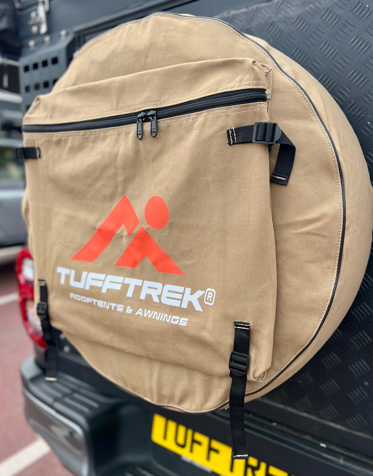 Tuff-Trek Wheel Cover 17" Khaki