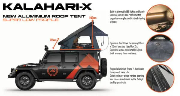 Tuff-Trek Kalahari-X Roof Tent