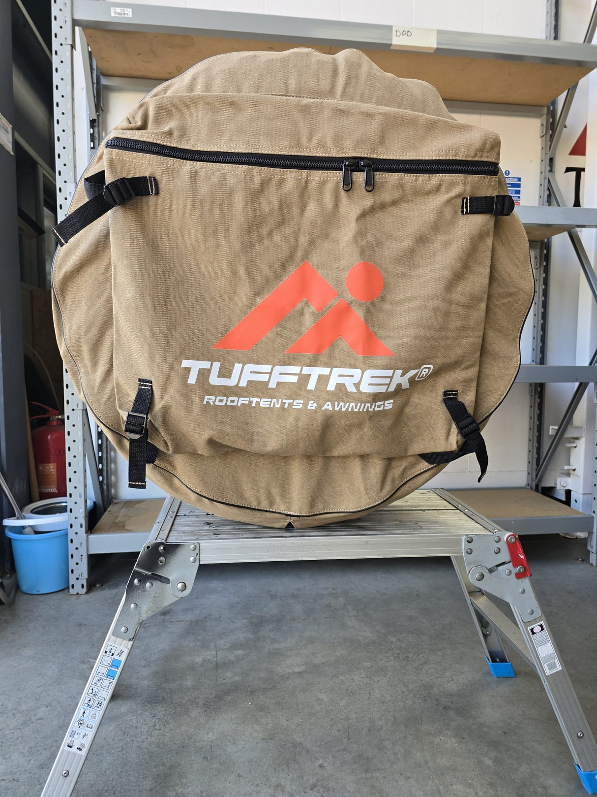 Tuff-Trek Wheel Cover 16" Khaki