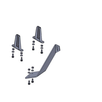 Ostrich Wing Awning Brackets