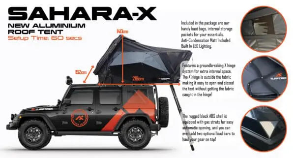 Tuff-Trek Sahara - X Roof Tent