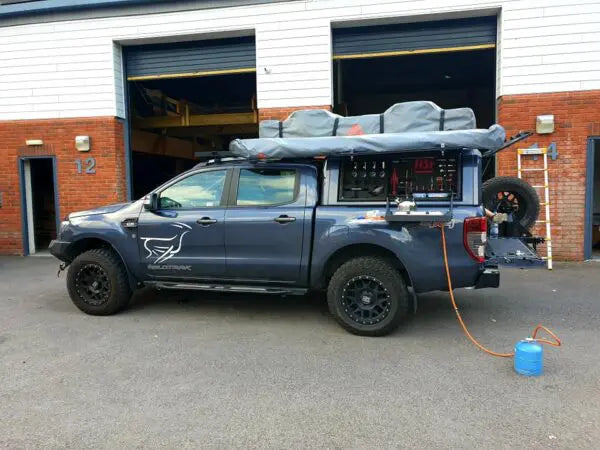 TUFF-TREK ® PRO Ruggedised XXL 2.2m Soft Top Tent + Lower Annex