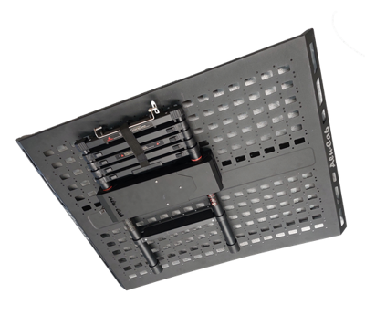 Alu-Cab lt-50 "lightweight" roof top tent ladder bracket for molle plate