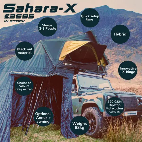 Tuff-Trek Sahara - X Roof Tent