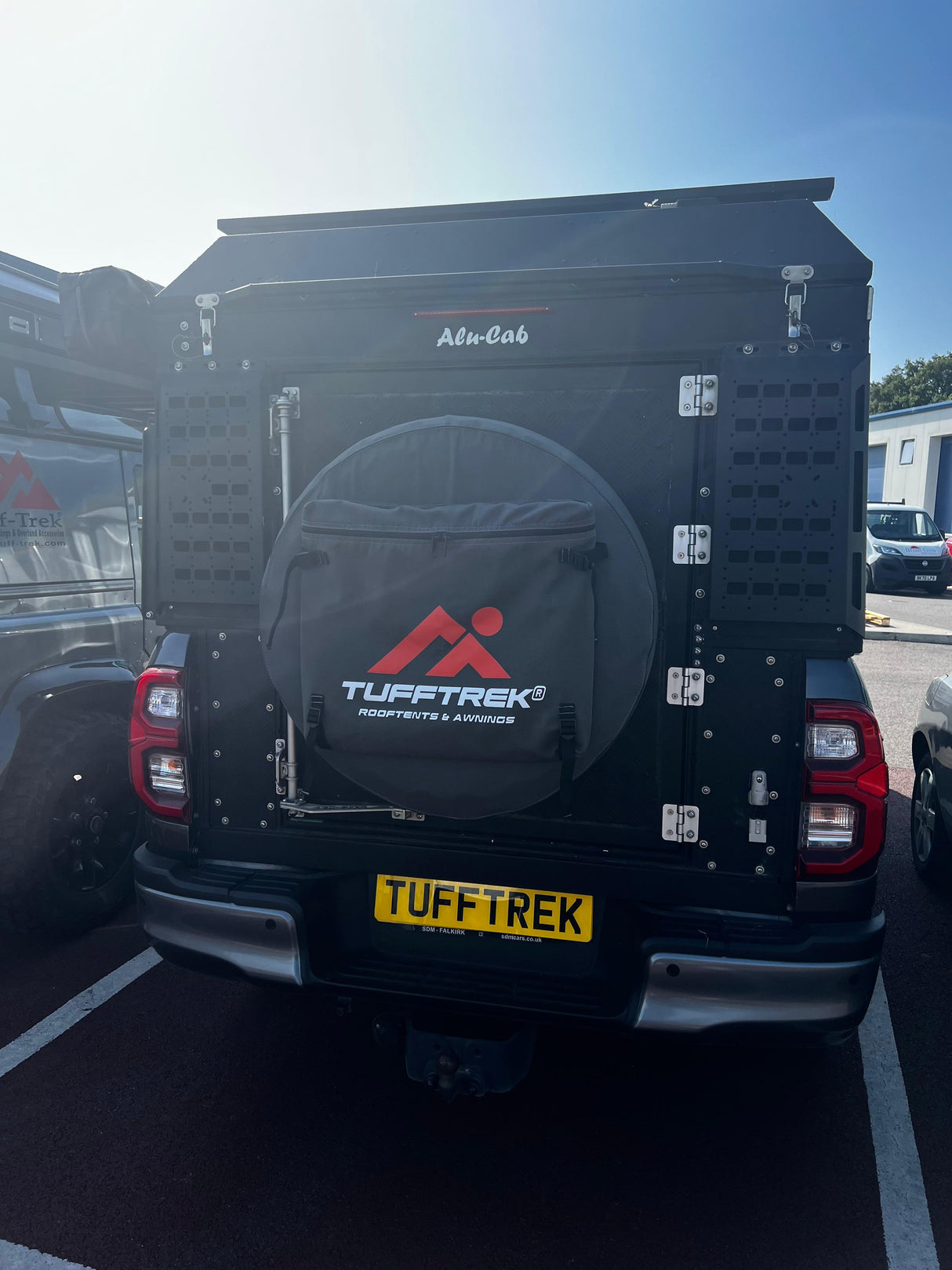 Tuff-Trek Wheel Cover 17" Grey