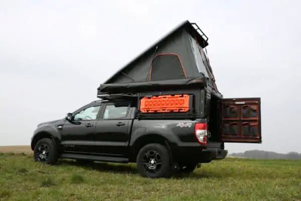 Alu-Cab Canopy Camper Double Cab Black