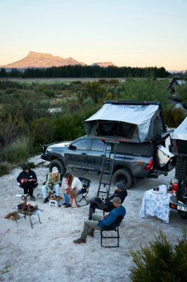 Alu-Cab Roof Tent "Family" for 4 People Black