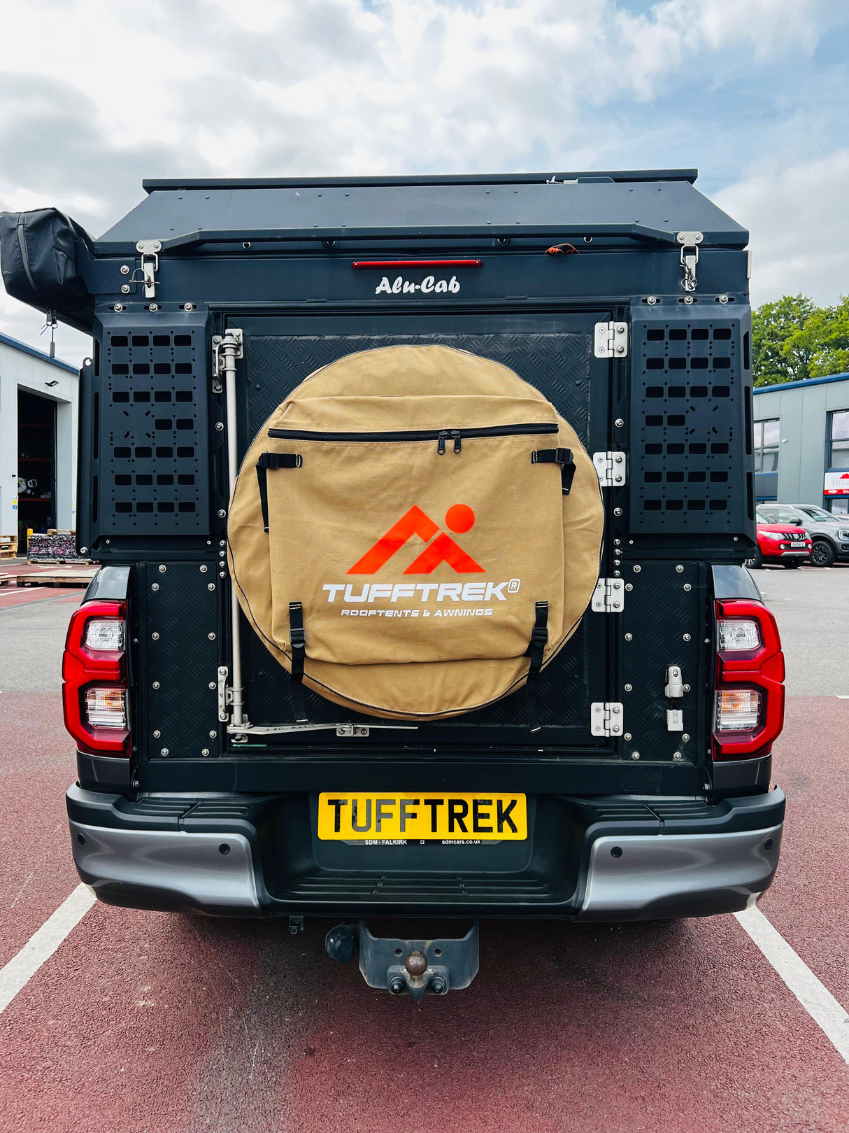 Tuff-Trek Wheel Cover 17" Khaki