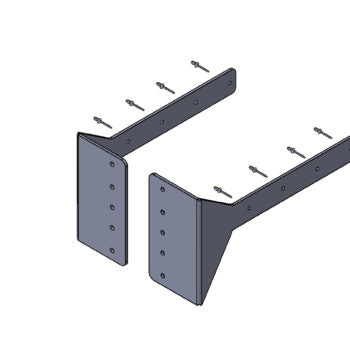 Ostrich Wing Awning Brackets