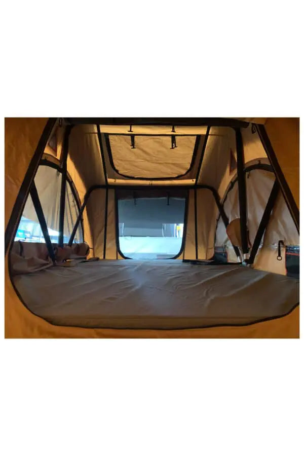 TUFF-TREK ® PRO-Ruggedised 1.4m Soft Top Tent + Optional annex Room