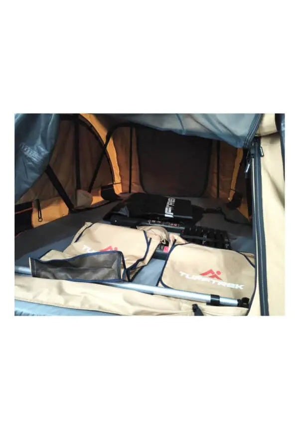 TUFF-TREK ® PRO-Ruggedised 1.4m Soft Top Tent + Optional annex Room