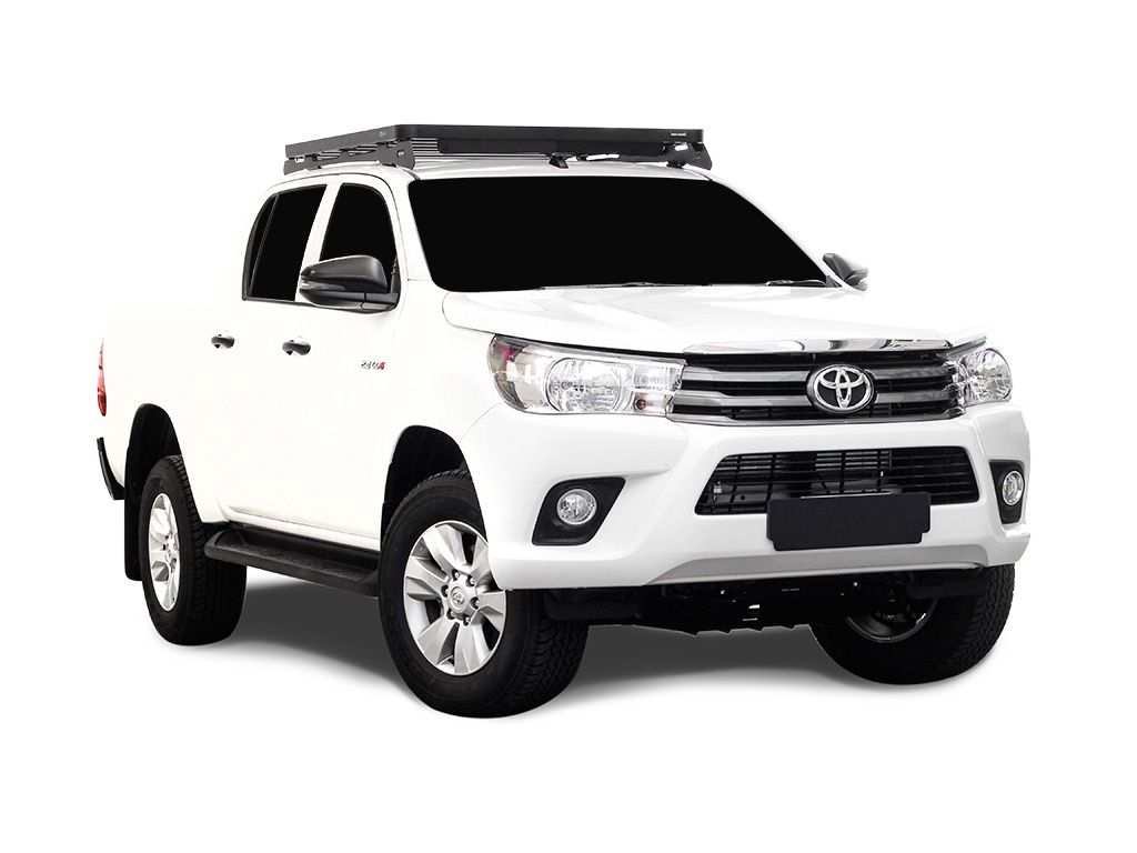 KRTH012T HILUX REVO DC (2016-CURRENT) SLIMLINE II ROOF RACK KIT / LOW PROFILE - BY FRONT RUNNER