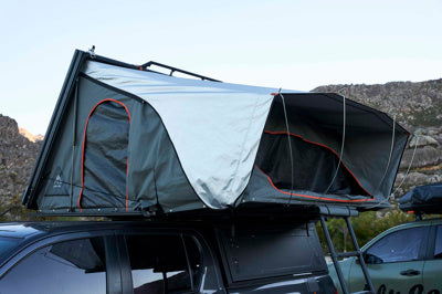 Alu-Cab Roof Tent "Family" for 4 People Black