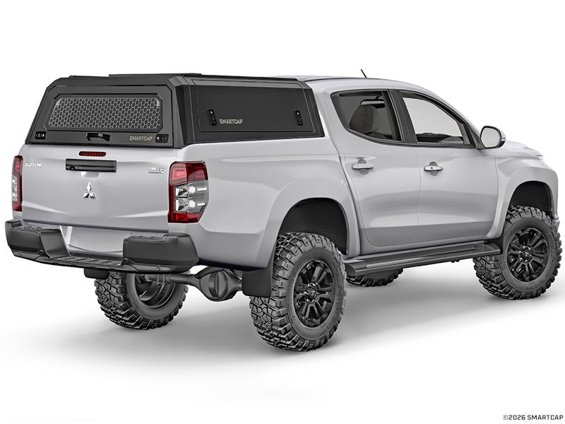 Rear view of RSI SmartCap EVO Commercial on Mitsubishi Triton