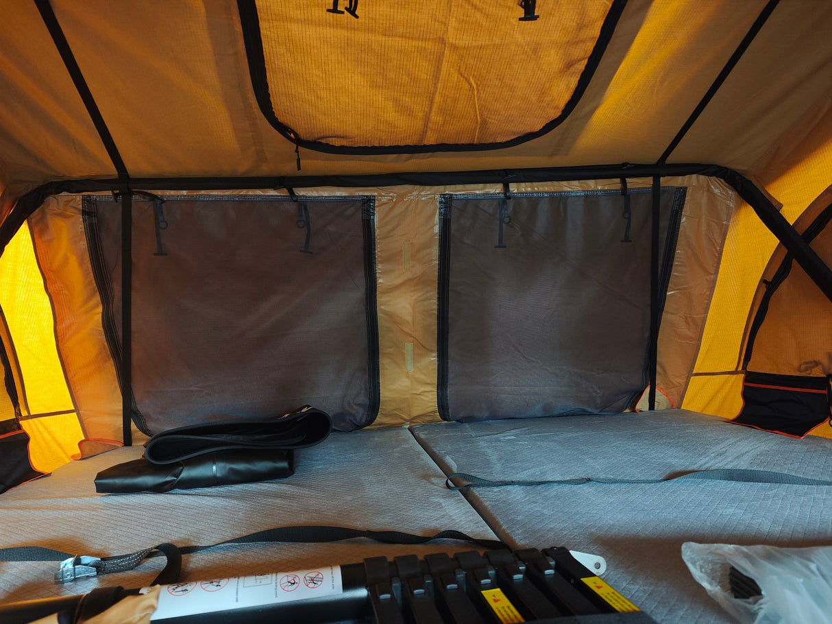 TUFF-TREK ® PRO Ruggedised XXL 2.2m Soft Top Tent + Lower Annex