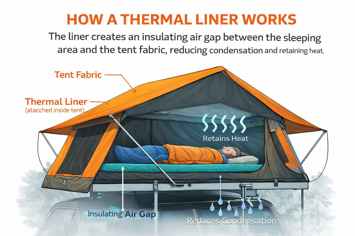 Ultralite XL 1.8m Thermal Liner