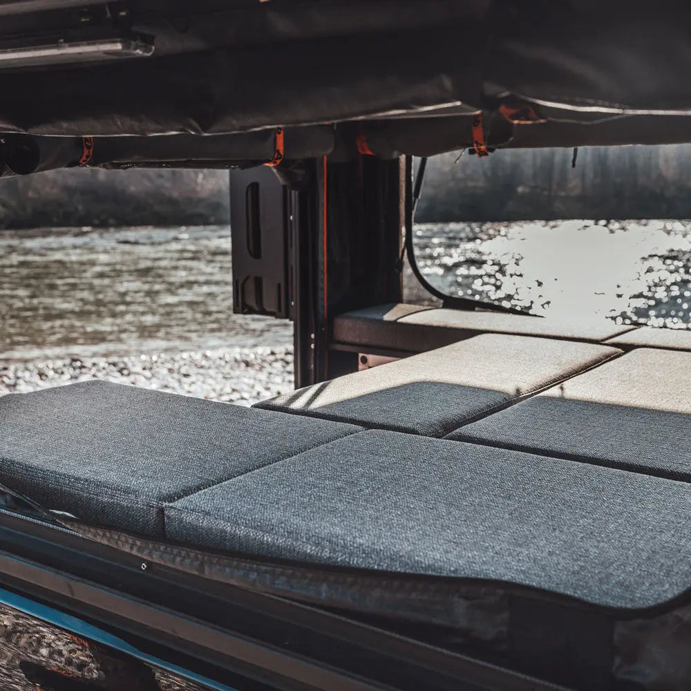 Comfort and Cushions add on for Tailgate Gear interior for Alu-Cab ModCap D/C and Canopy Camper D/C