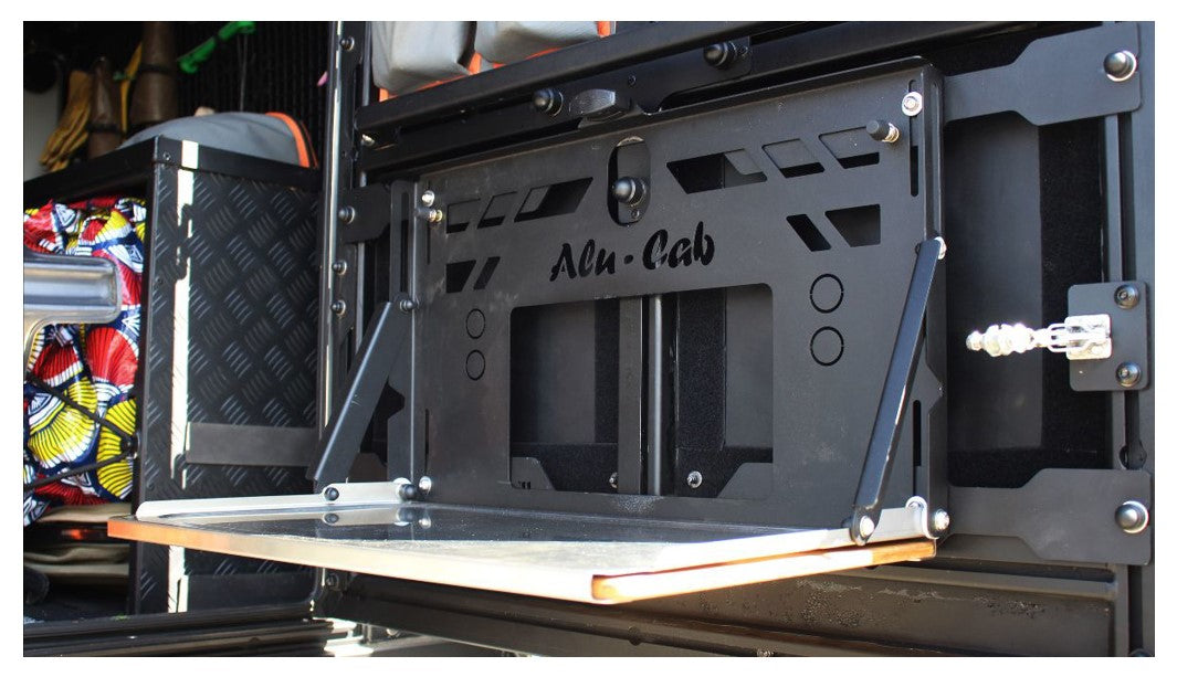Alu-Cab Canopy Camper Rear Door Drop Down Table Mounting Kit