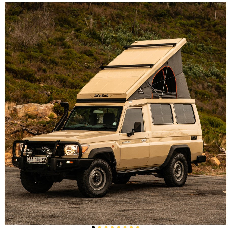 Alu-Cab Roof Conversion "Hercules G2" for Toyota Land Cruiser 75 & 78, Beige