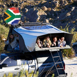 Alu-Cab Roof Tent "Family" for 4 People Black