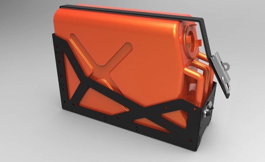 Alu-Cab Jerry Can Holder