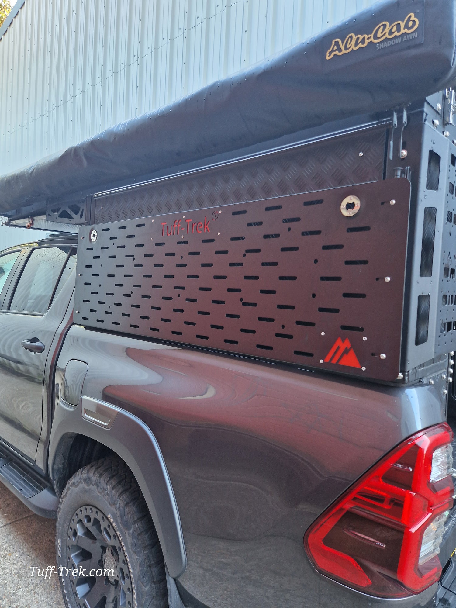 Tuff-Trek side table Maxtrax Carrier for Canopy Camper – Tuff-Trek ®