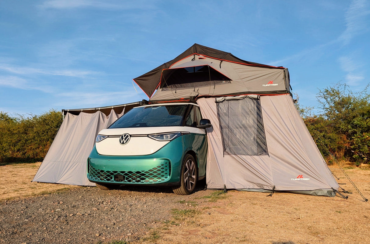 TUFF-TREK ® PRO-Ruggedised 1.4m Soft Top Tent + Optional annex Room