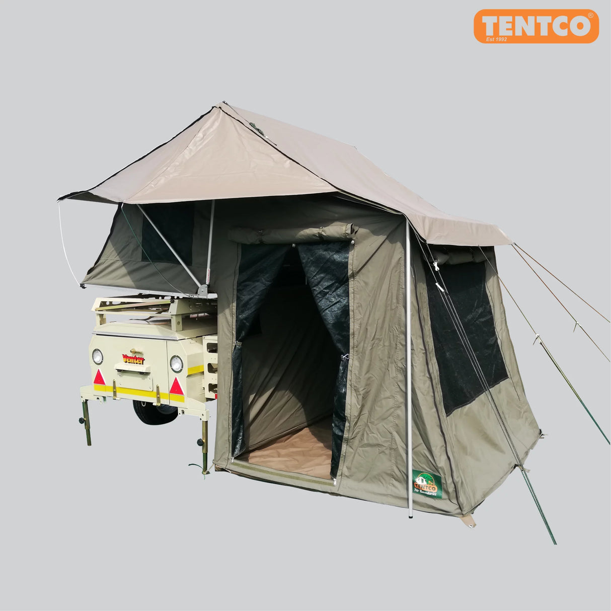 Tentco Junior Trailer Tent 1.3 high – Tuff-Trek ®
