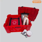 WOLF BOX PLUS Stackable Camping Storage Box – Red