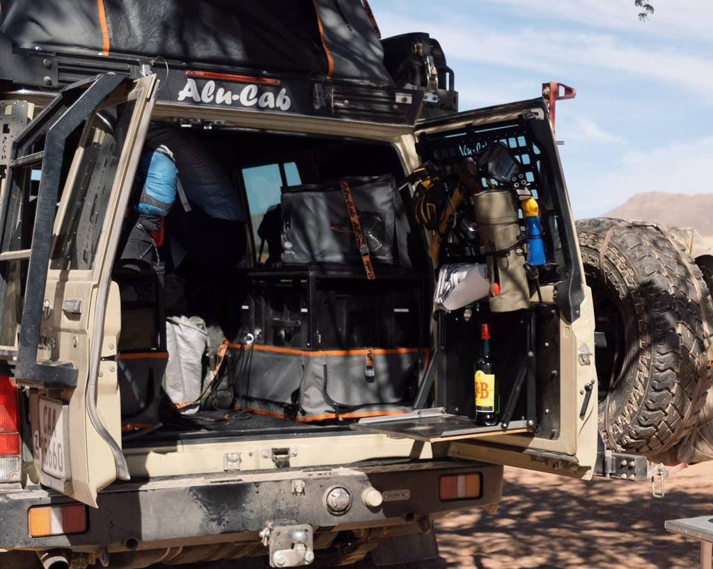 Alu-Cab Rear Door Molle Plate for Land Cruiser 76 (until 2024) (Set of 2)