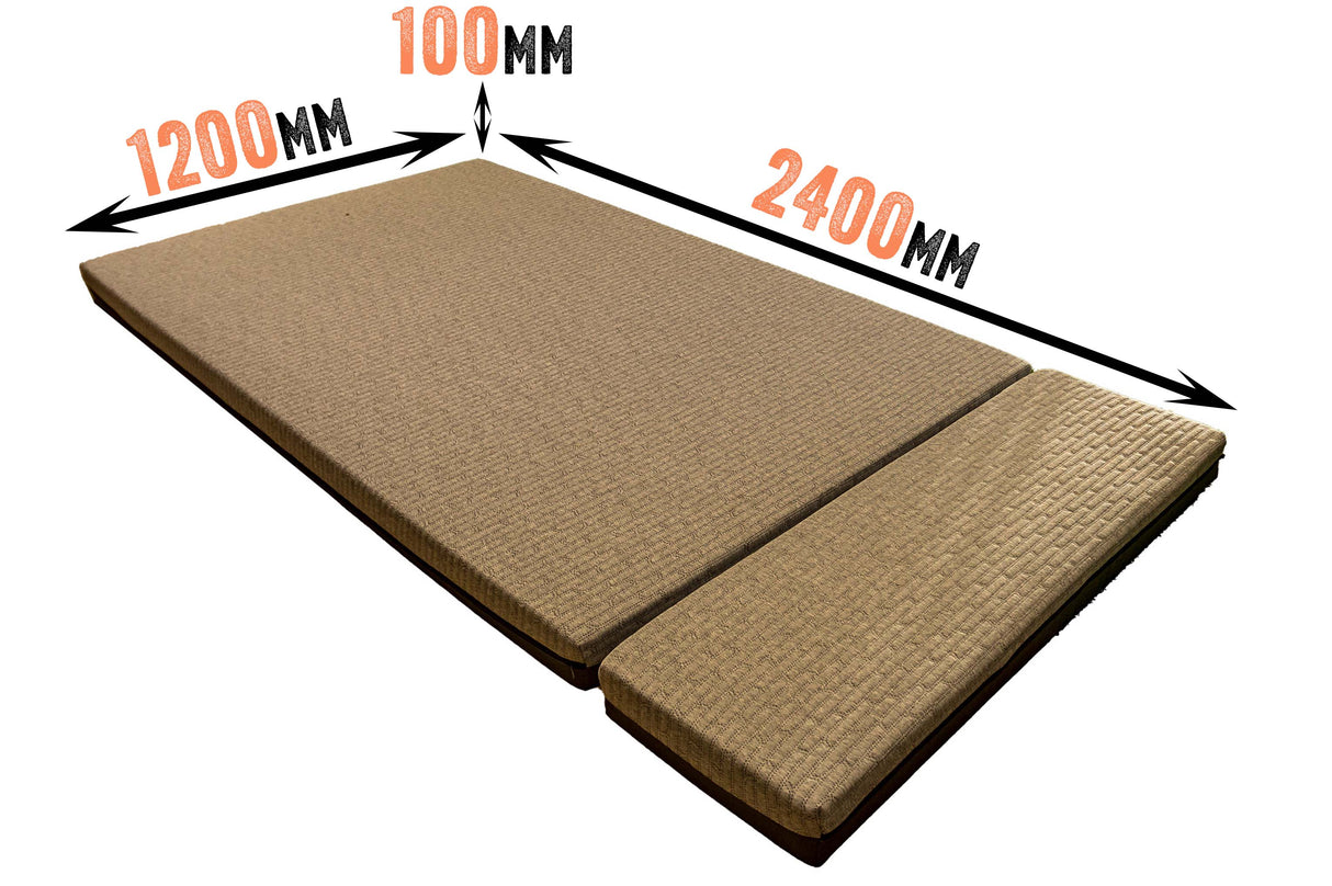 Premium Mattress for Alu-Cab Roof Conversion "Icarus" in grey soft