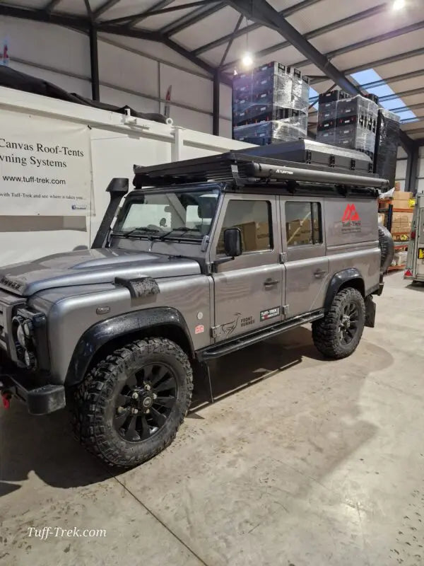 TT-A1  Plus 2.5m Side Awning Grey with Black Aluminium Cover
