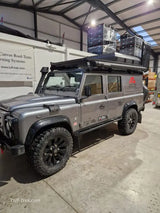 TT-A1  Plus 2.5m Side Awning Grey with Black Aluminium Cover