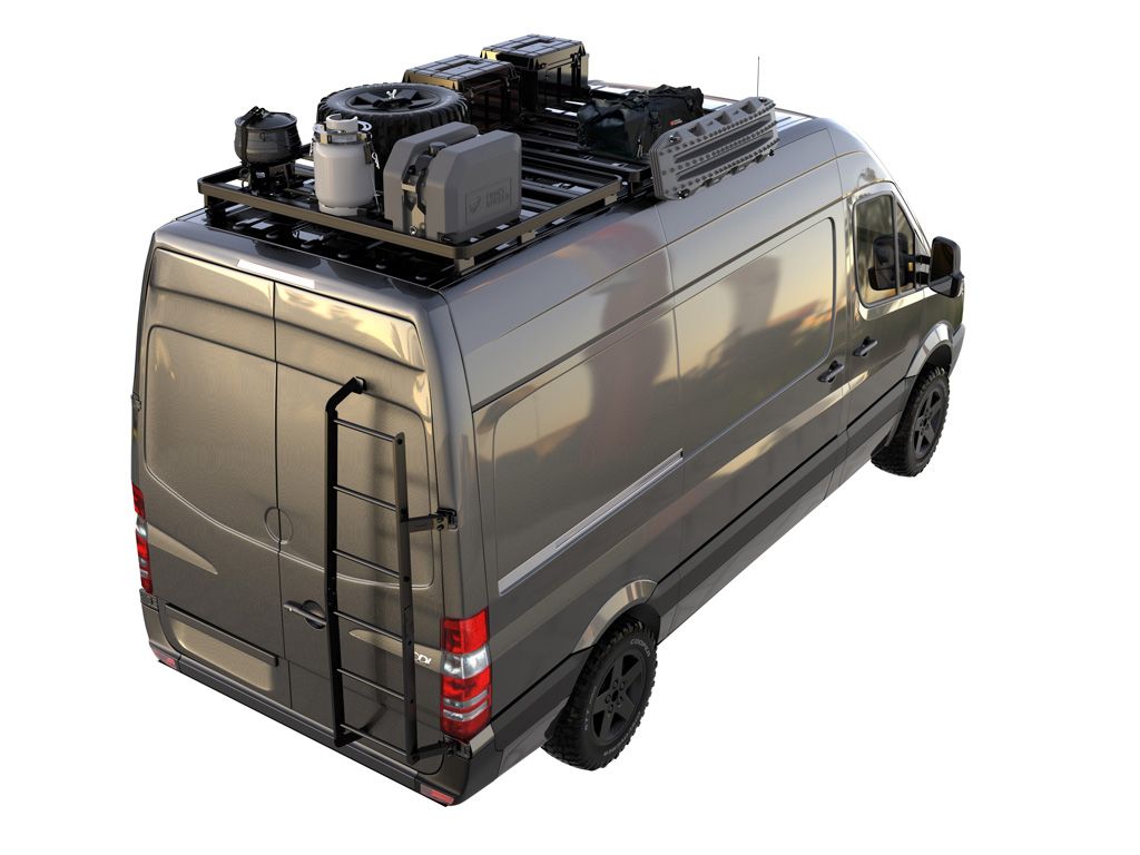 KRMS006T Mercedes Benz Sprinter (2006-Current) Slimline II 1/2 Roof Rack Kit - by Front Runner