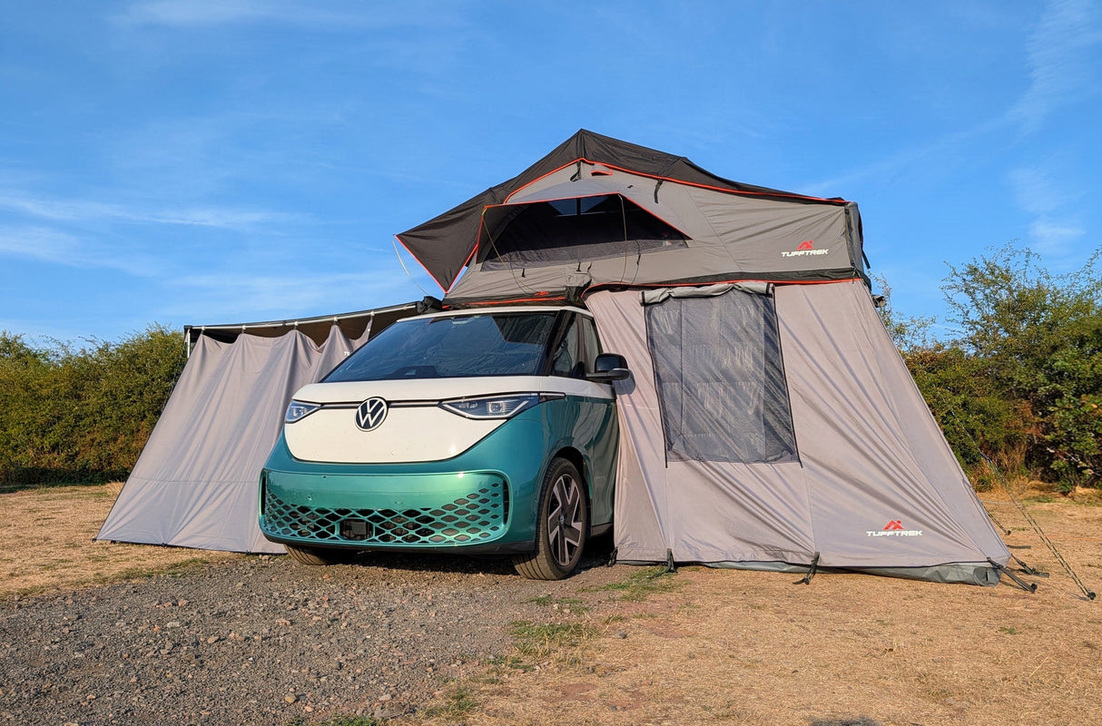 TUFF-TREK ® PRO-Ruggedised 1.6m Soft Top Tent + Optional annex Room
