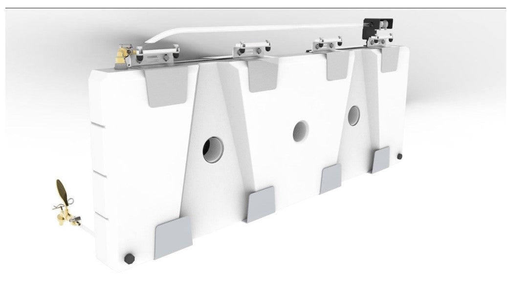 ALU-CAB Canopy Camper ModCap Water Tank + brackets