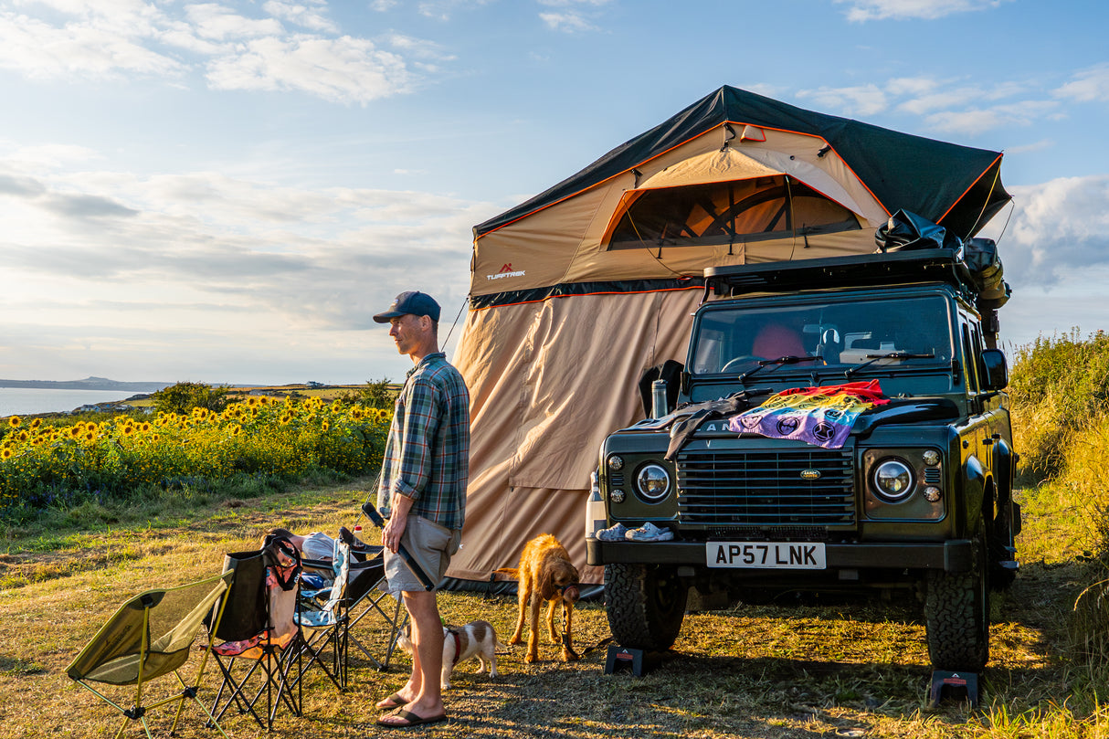 TUFF-TREK ® PRO-Ruggedised 1.6m Soft Top Tent + Optional annex Room
