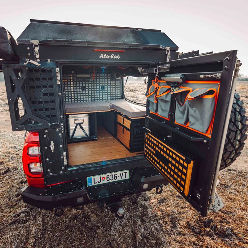 Bamboo & Black Structure Upgrade for Tailgate Gear interior for Alu-Ca – Tuff-Trek ®