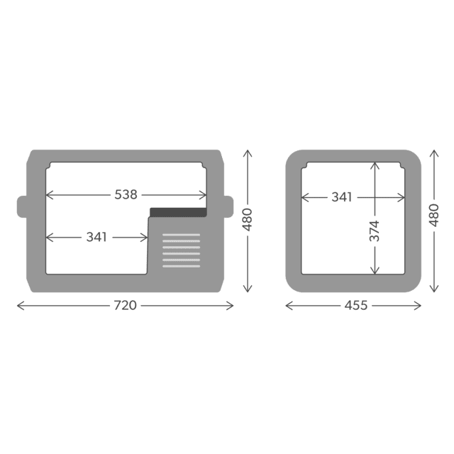 Dometic CFX5 55IM Performance Compressor Coolbox, 55 l