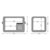 Dometic CFX5 55IM Performance Compressor Coolbox, 55 l