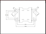 RRAC029 AWNING BRACKETS