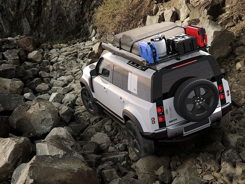 KRLD037T Land Rover New Defender Slimline II Roof Rack -  Front Runner