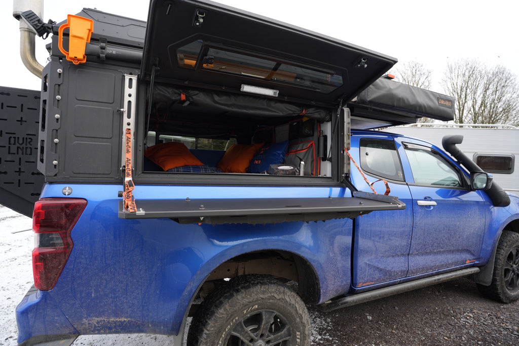 Alu-Cab Drop Down Table for ModCAP & Canopy Camper