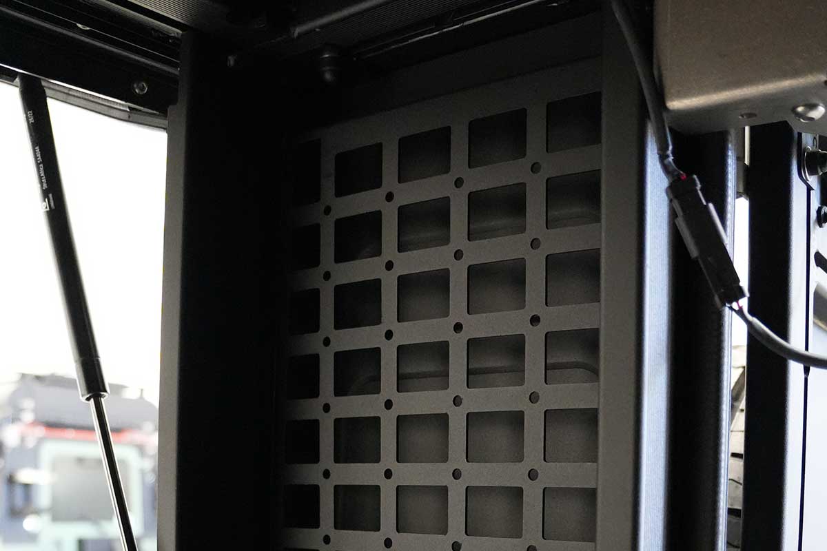 Alu-Cab ModCAP Interior Rear Corner Molle Plates