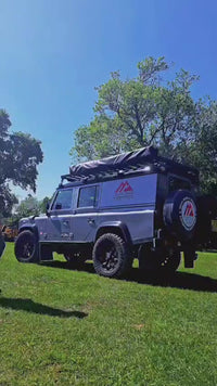 How to setup a tufftrek speedwing max self supporting 270 wing awning on a defender 110