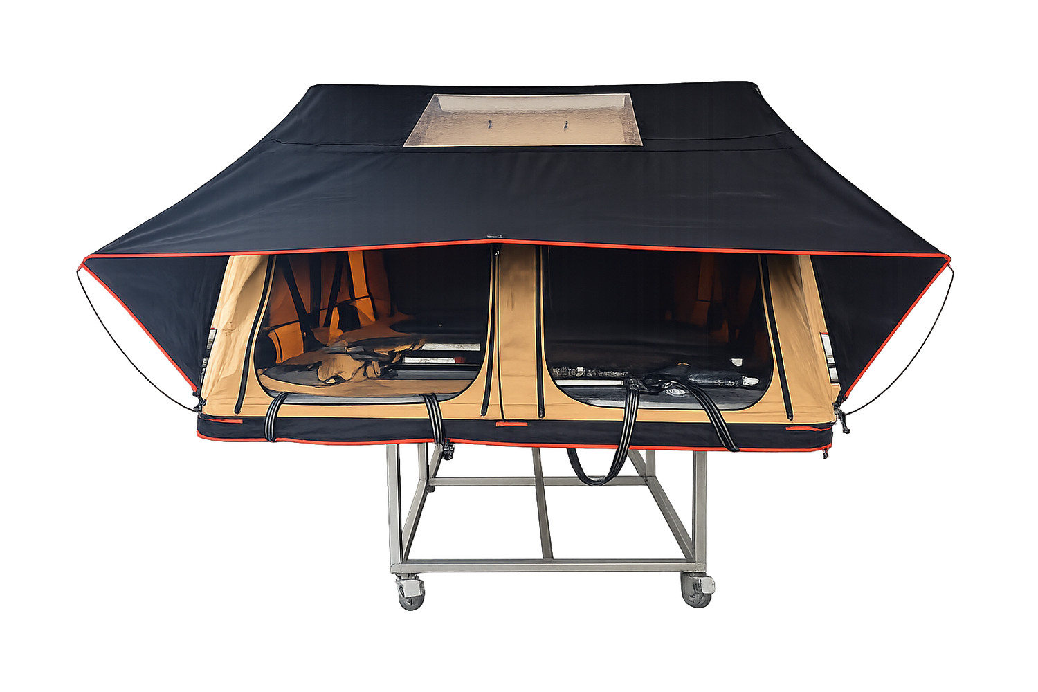 TUFFTREK ® PRO Ruggedised XXL 2.2m Soft Top Tent + Lower Annex – Tuff-Trek ®